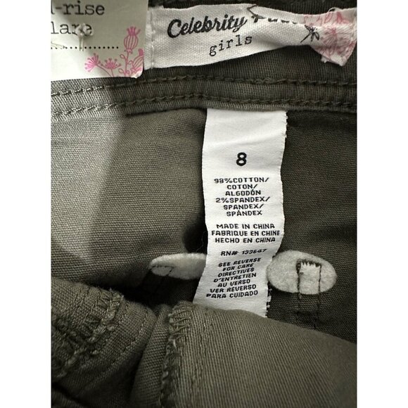 Celebrity Pink Girls Mid-Rise Flare Pants Size 8 NWT - Picture 4 of 6